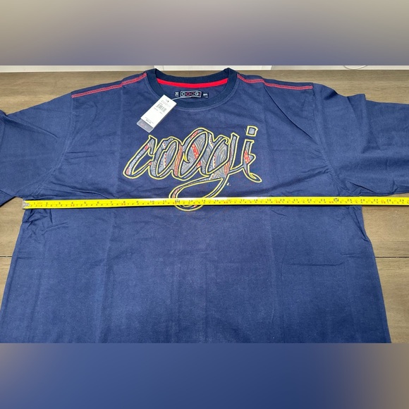 VINTAGE COOGI KNITWEAR TSHIRT STYLE ON SPELLOUT NWT- Dead-stock-3XL-Original Bag - Picture 12 of 15